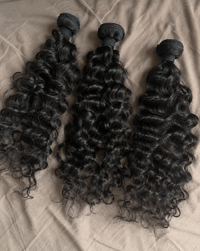 Deep Wave Bundles hair texture